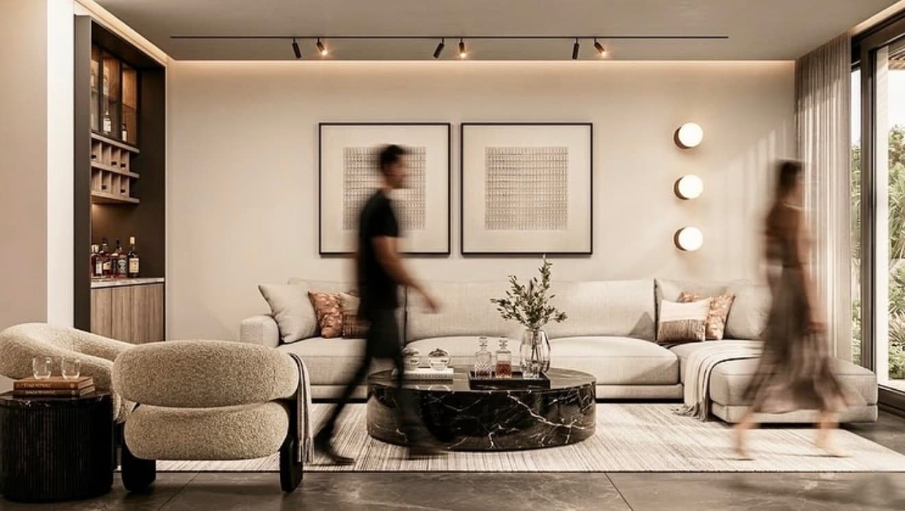 Interior diseñado por Muromío